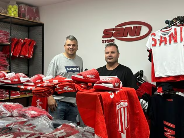 Andrés Massoni (vice) y Fernando Magnano (presidente).