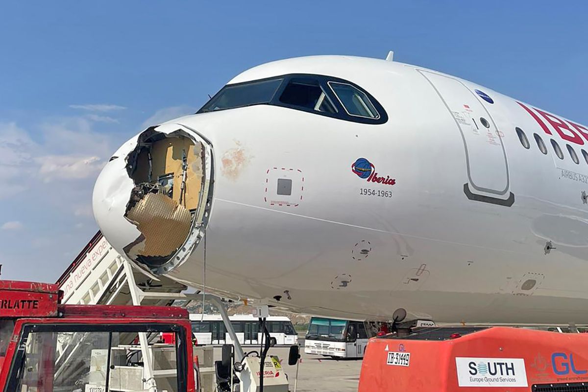 Iberia's Brand-New A321XLR Suffers Engine Damage After Bird Strike, Returns to Madrid