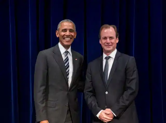 Bordet mantuvo un breve encuentro con Barak Obama