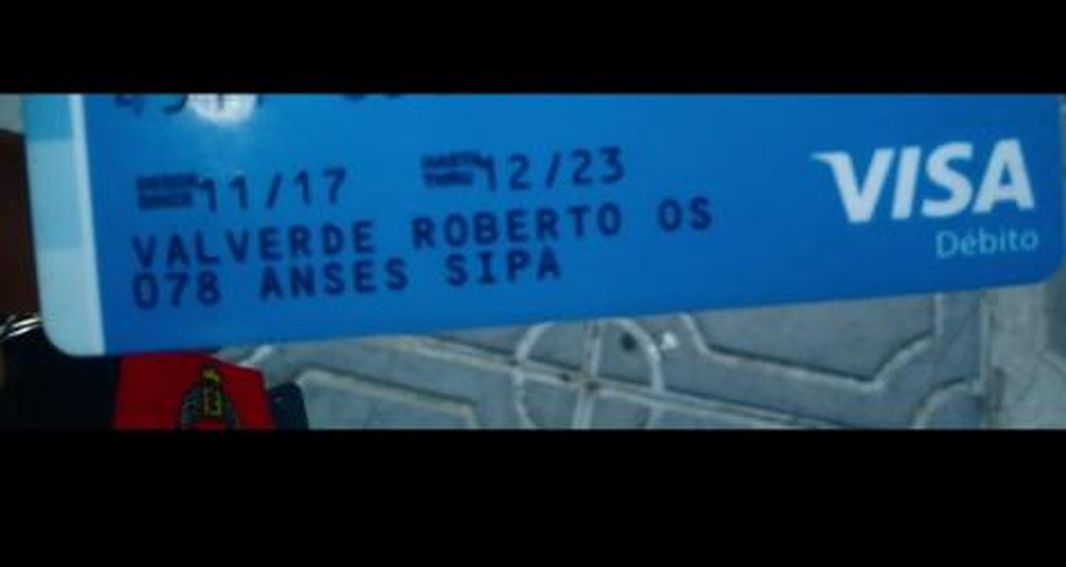 Tarjeta encontrada