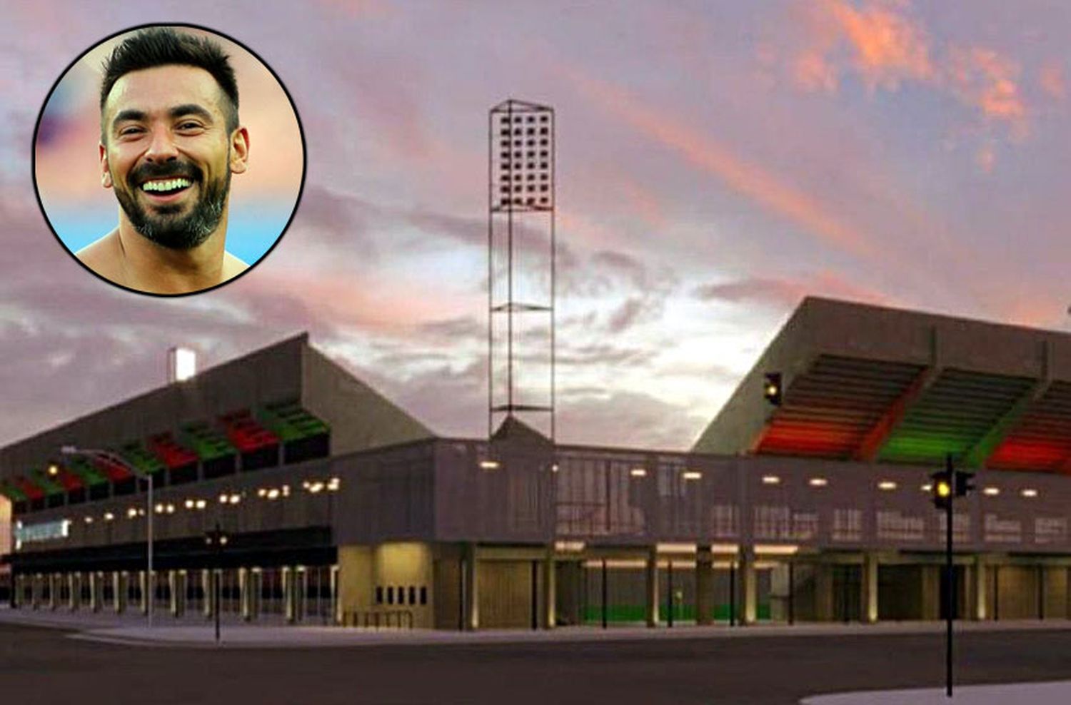 Lavezzi, feliz por el nuevo estadio que tendrá Coronel Aguirre