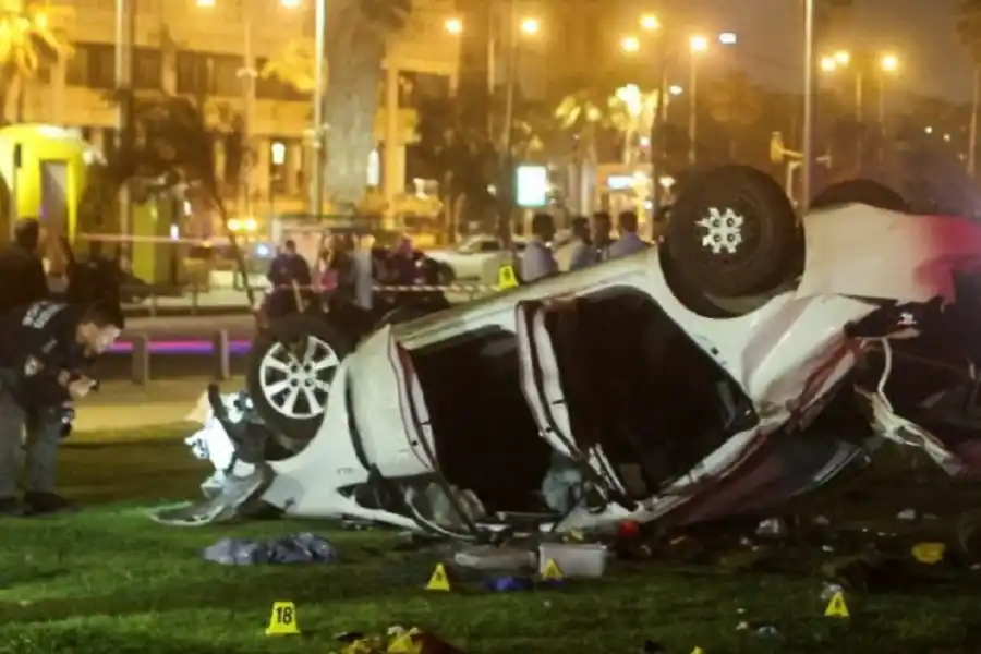 Israel: atentado en Tel Aviv dejó un muerto y cinco heridos