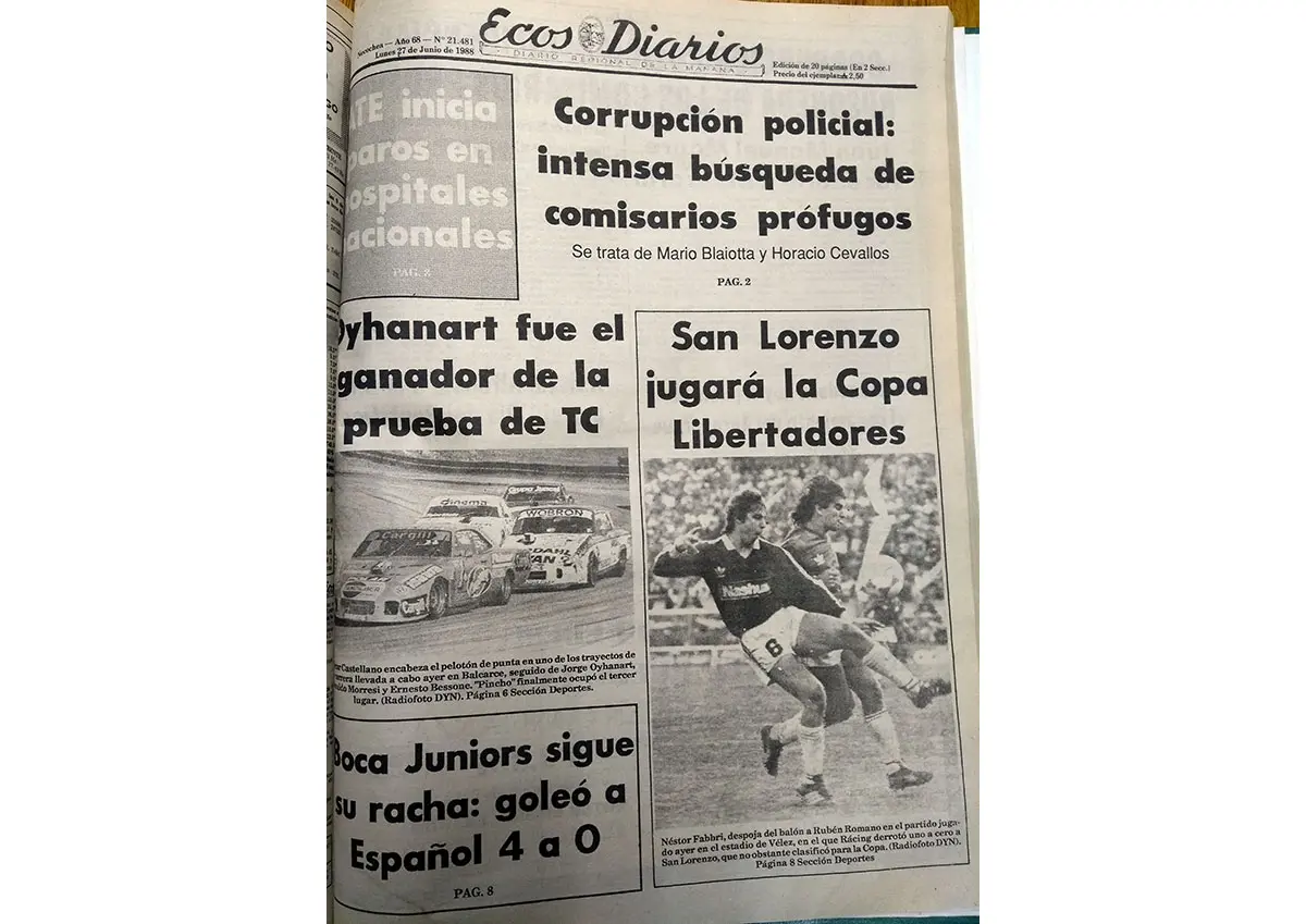 Lunes 27 de Junio de 1988