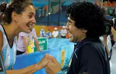 Luciana Aymar: "Diego fue mi inspiración más grande"