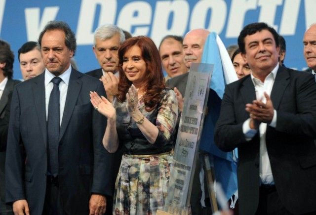 Junto a Scioli, Cristina inaugura nuevo hospital en La Matanza