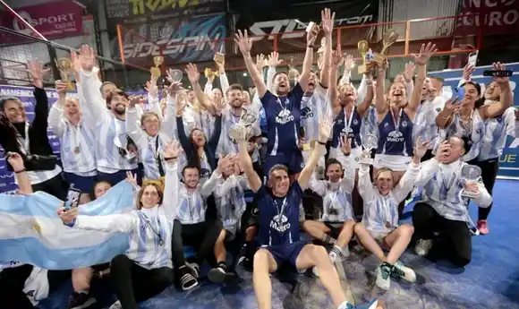 Argentina campeona panamericana de Padel en Mar del Plata