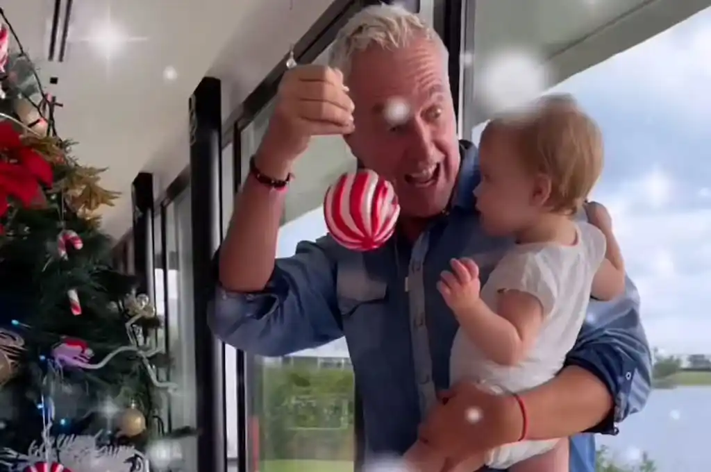 Emocionante momento familiar