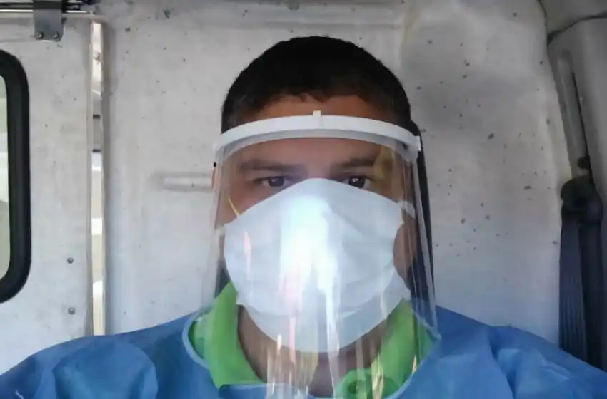 Crónica de un día a bordo de una ambulancia del SAME en tiempos de pandemia