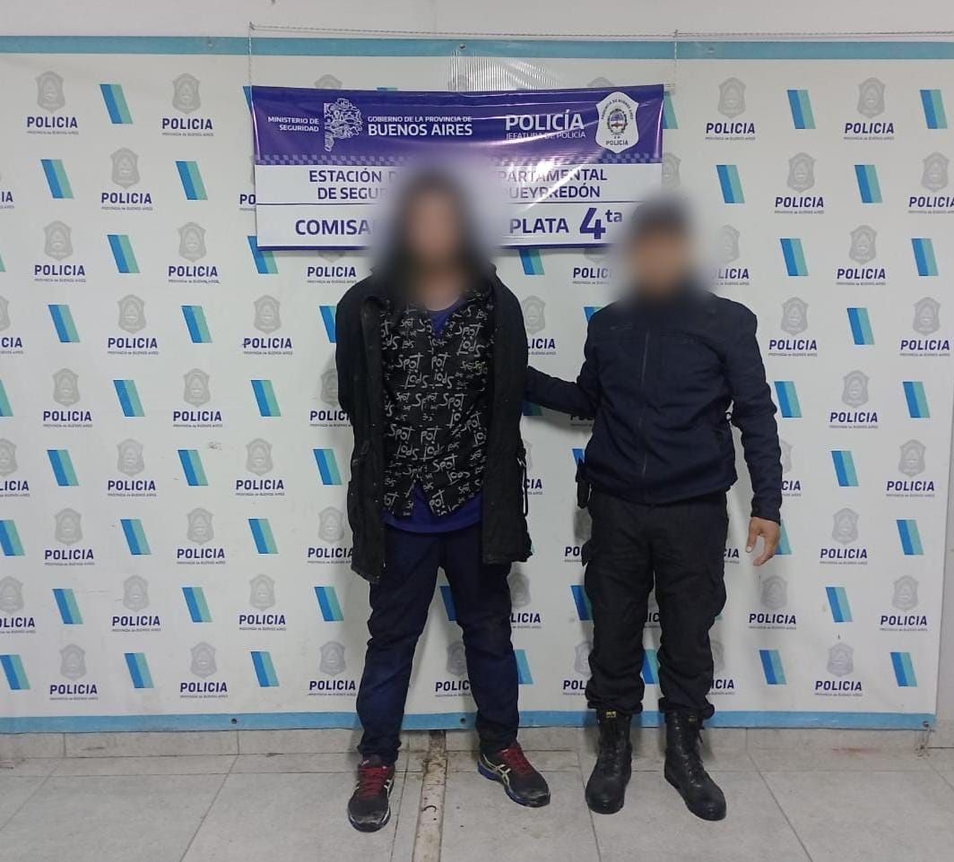 El hombre se había llevado una batería marca Bosch, una contadora de billetes, un monitor, postnet y un teléfono celular.