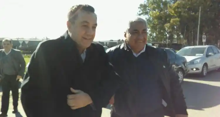 Cecilio Salazar recibió a Alejandro Finocchiaro para la inauguración el Jardín Nº 918