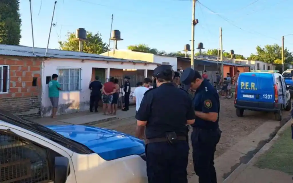 La zona donde ocurrió el intento de femicidio. (Foto: gentileza Concordia Policiales).