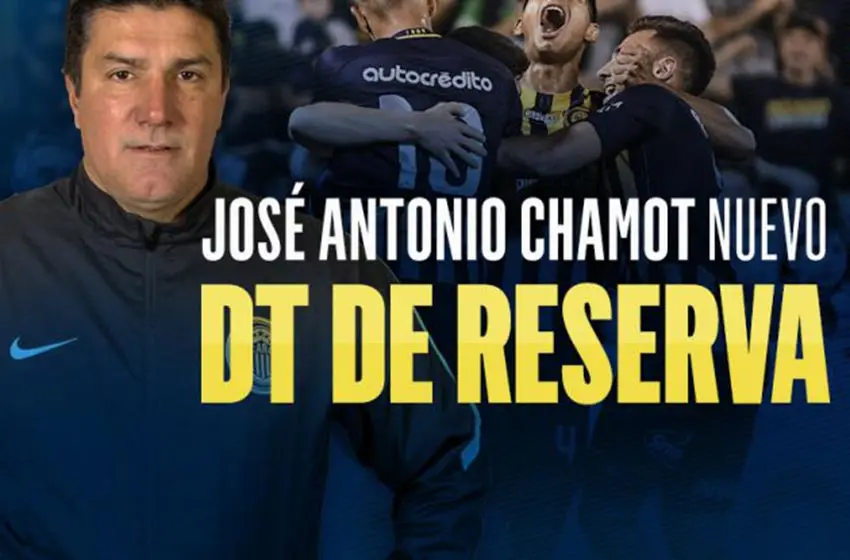 José Chamot, nuevo entrenador de la reserva canalla