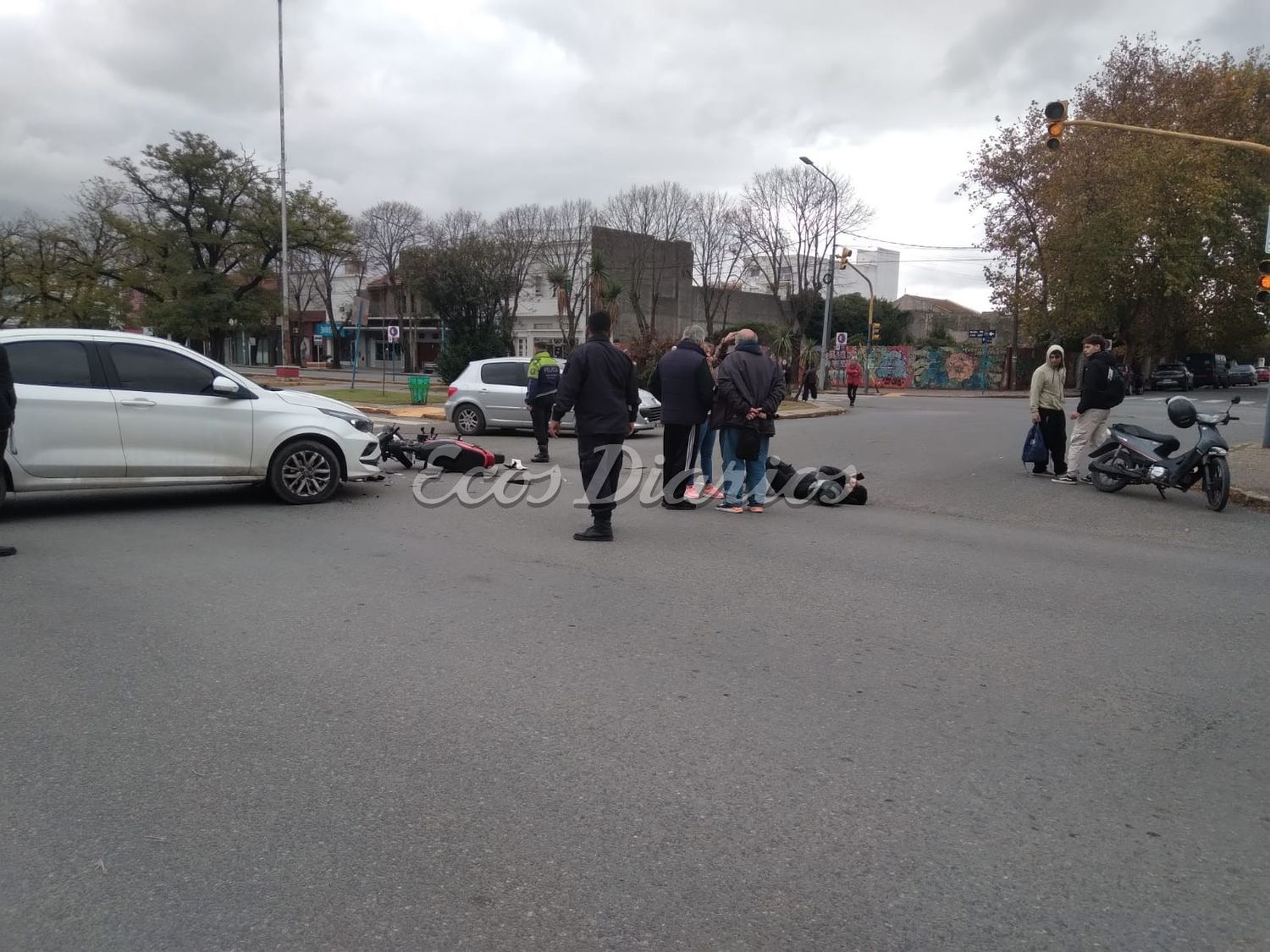 Accidente en 59 y 66