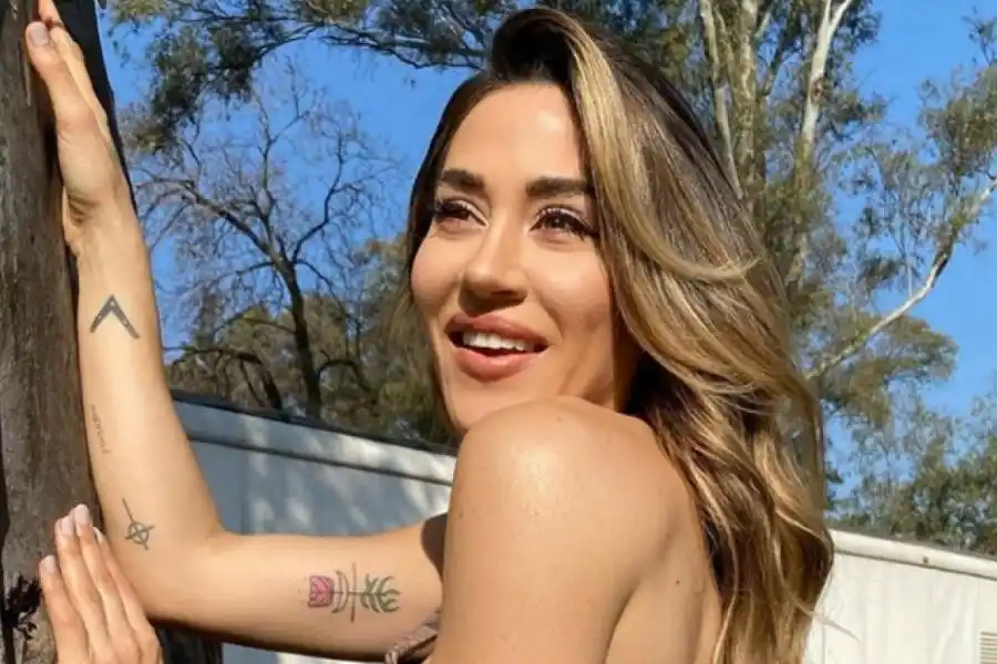 ¡Puede pasar! Jimena Barón y el desopilante significado de uno de sus tatuajes en chino