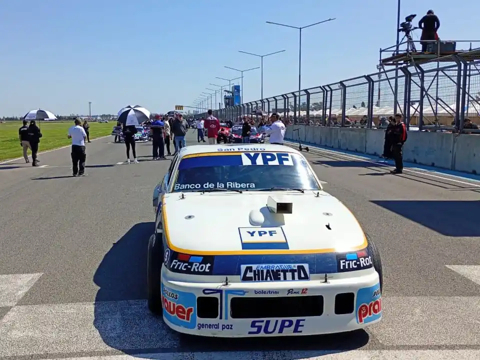 La Chevy del ''Pato'' volvió a girar en San Nicolás.