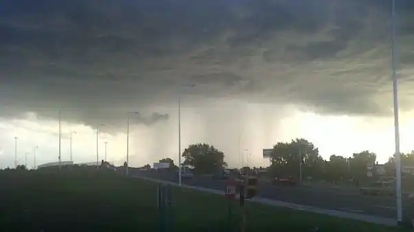 Alerta por tormentas y granizo en 75 distritos de la Provincia