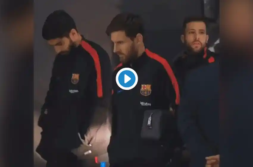 El video de Messi, Suárez y Alba que es viral en Internet