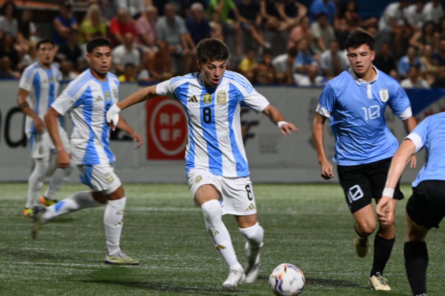 Argentina cayó ante Uruguay en la final de L' Alculdia