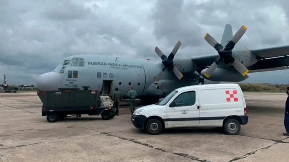 Argentina envió ayuda humanitaria a Cuba