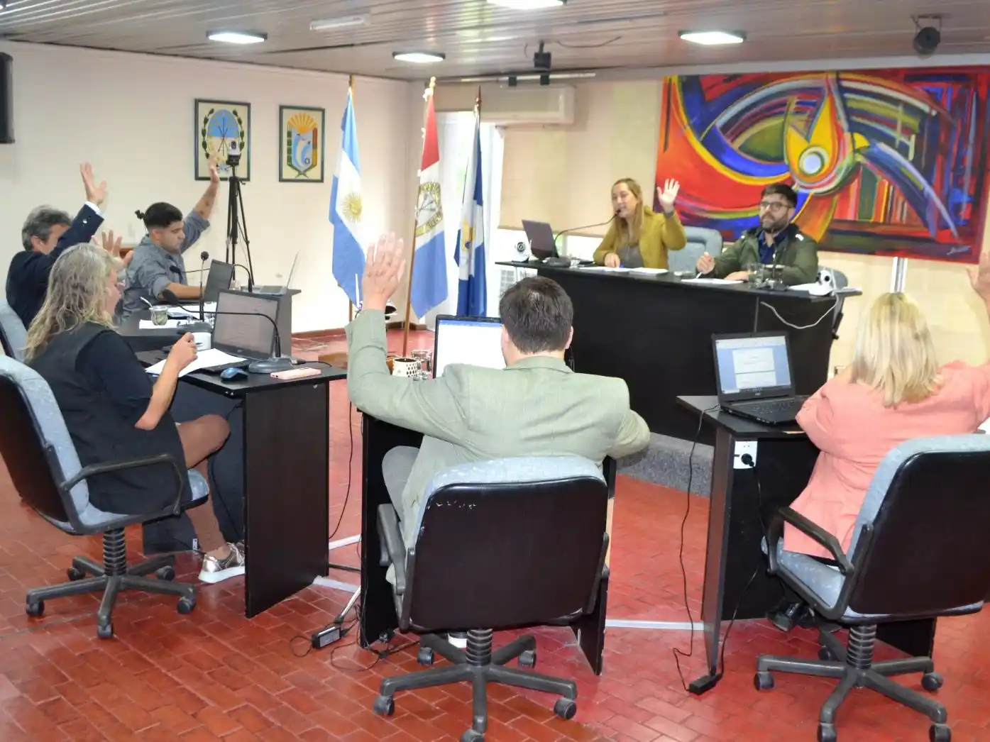 El Concejo firmatense abordó varios temas de interés para la ciudadanía.