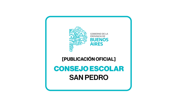 [Publicación Oficial] Consejo Escolar San Pedro: Designación de cargos temporarios