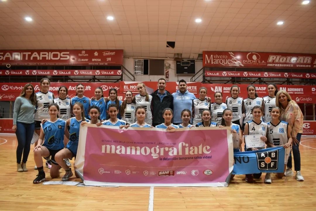 Los planteles U14 y U16 de la Asociación de San Francisco