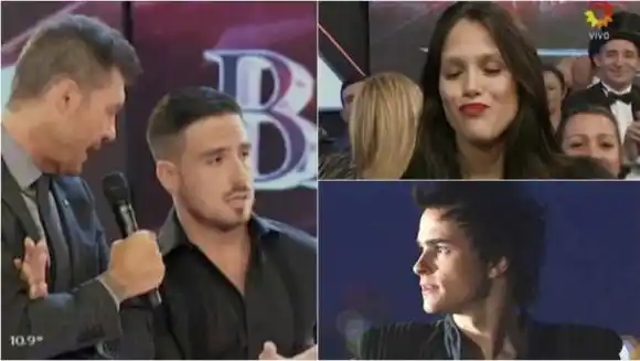 Fede Bal y un palito en vivo a Augusto Schuster, el ex de Barbie Vélez