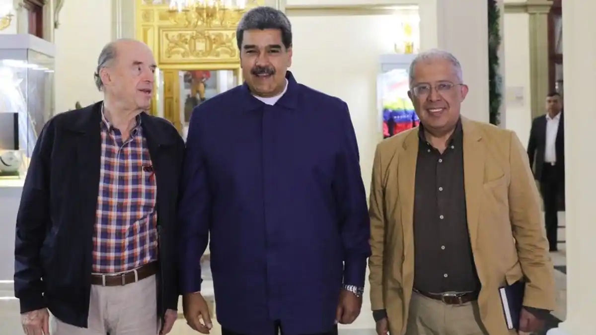 Diálogo político venezolano en la agenda de Maduro: recibió al canciller de Colombia