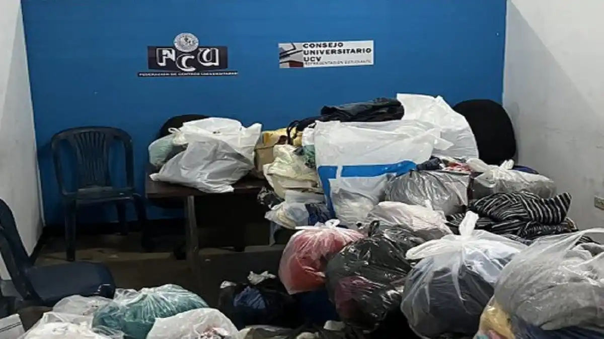 UNIVERSIDADES SE ACTIVAN: recolectan ayuda para damnificados de la tragedia de Las Tejerías