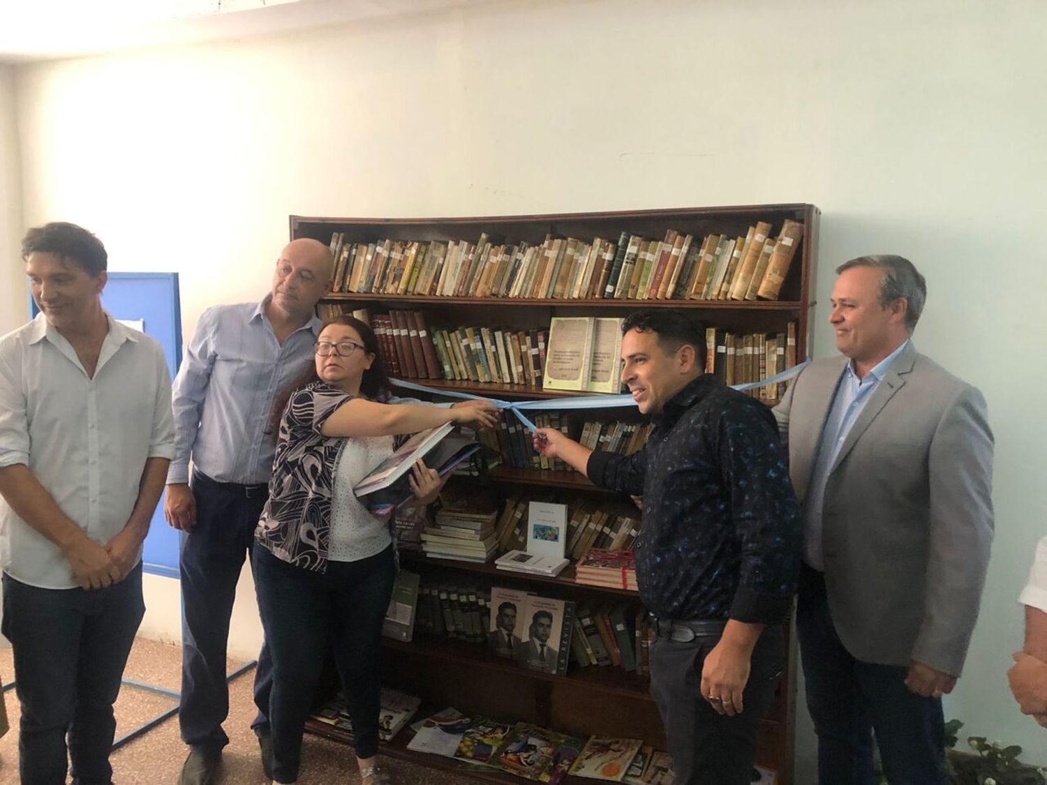 Inauguraron la nueva biblioteca del Registro Civil