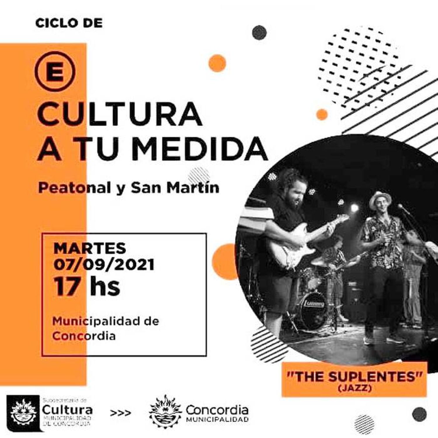 CULTURA A TU MEDIDA: JAZZ EN LA PEATONAL