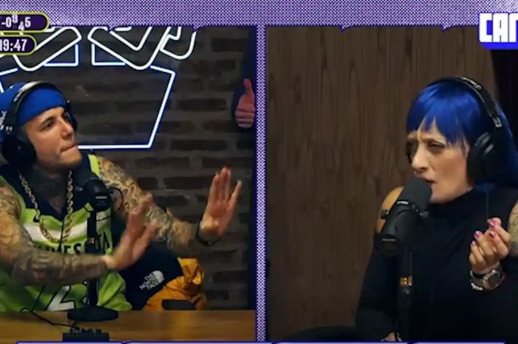 Alex Caniggia con Furia Scaglione