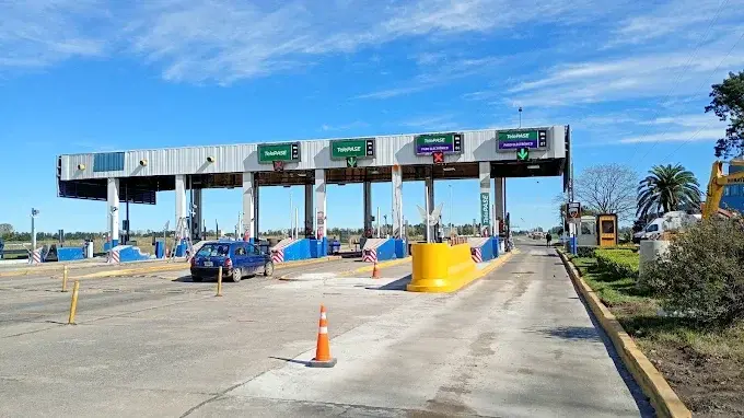 Peaje Uribelarrea, en la Ruta Nacional 205.