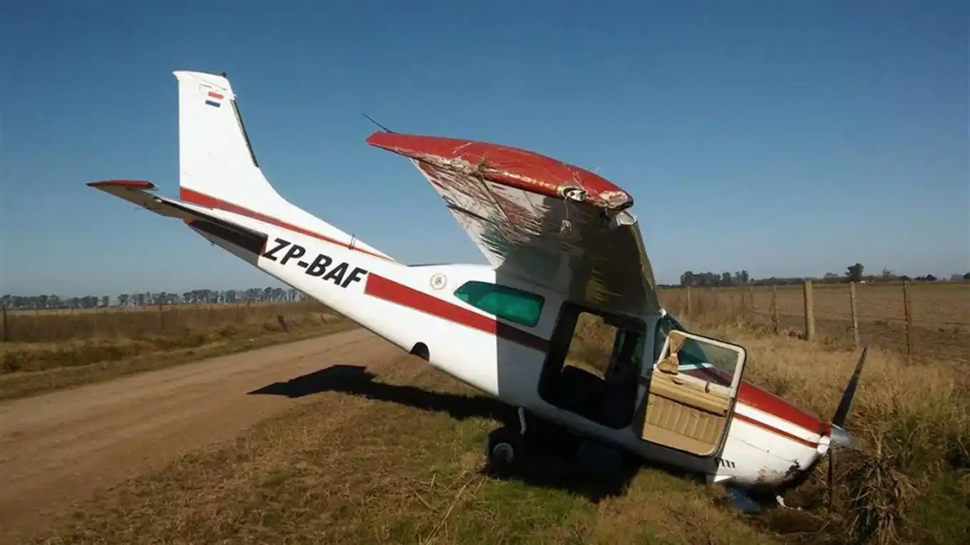 Abandonaron una avioneta paraguaya y se la relaciona al narcotráfico