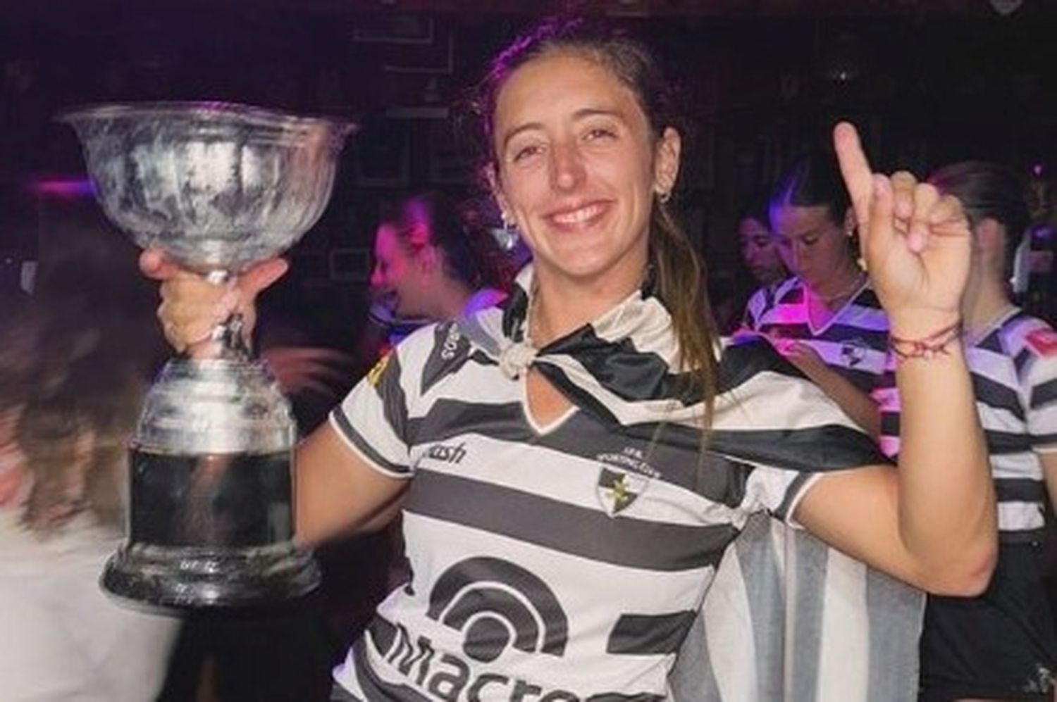 Agustina Álvarez, la capitana del campeón Sporting: "Lo soñamos y lo esperamos mucho"