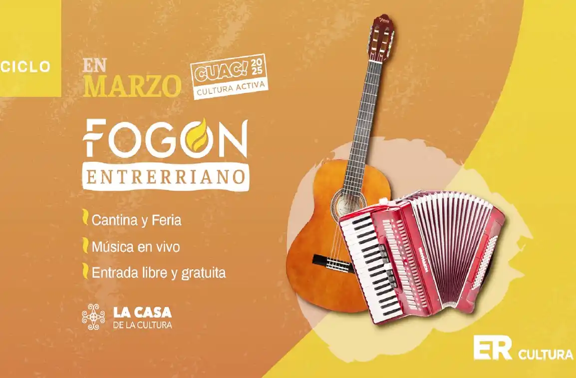 Comienza el ciclo Fogón Entrerriano impulsado por la Secretaría de Cultura de la provincia