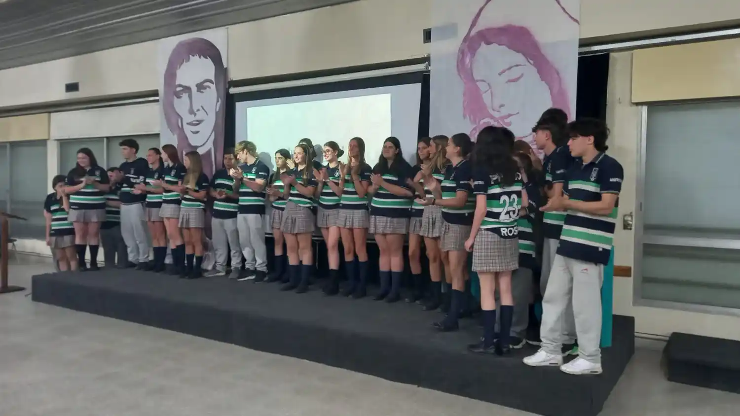 Alumnos de Maristas presentaron su informe sobre deserción escolar