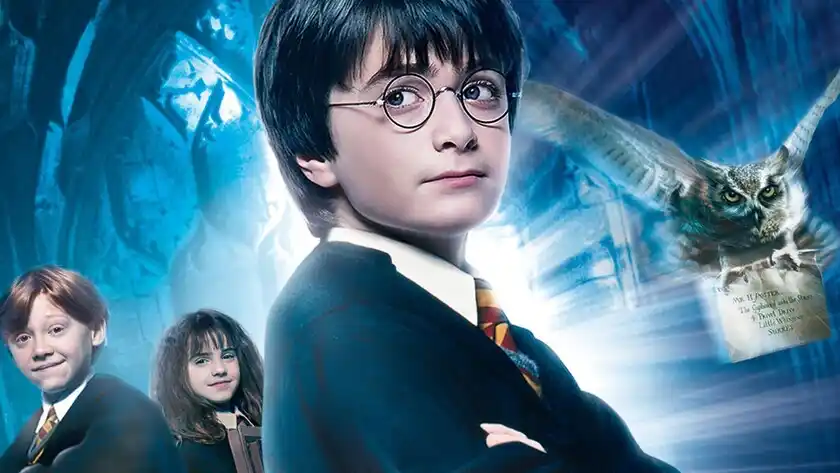 Harry Potter y la Piedra Filosofal.