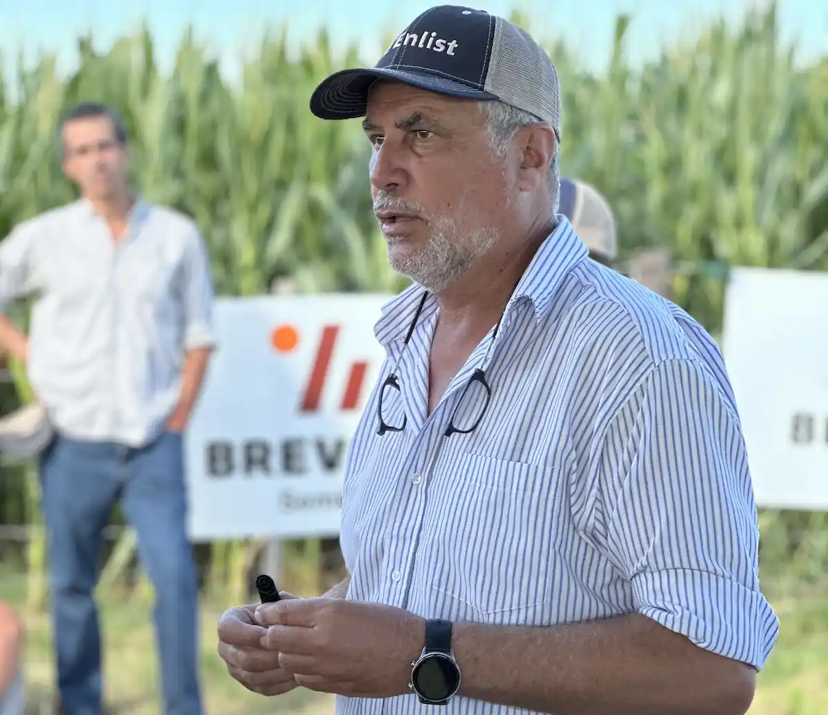 El Ing. Victor Juan en la charla organizada por Corteva y Rindes y Cultivos