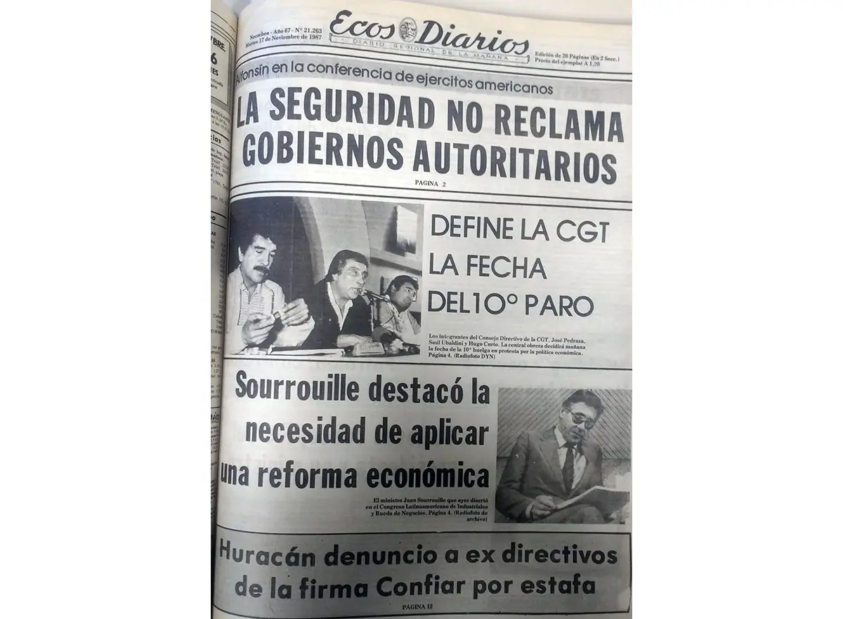 Martes 17 de noviembre de 1987