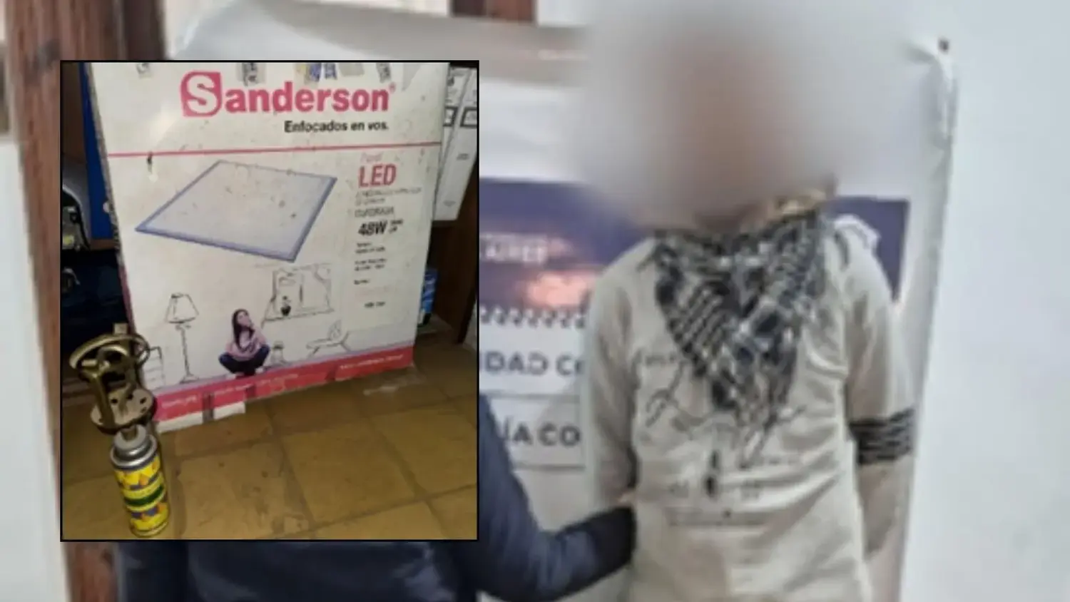 El joven no pudo justificar la tenencia de los elementos que poseía. Terminó detenido.