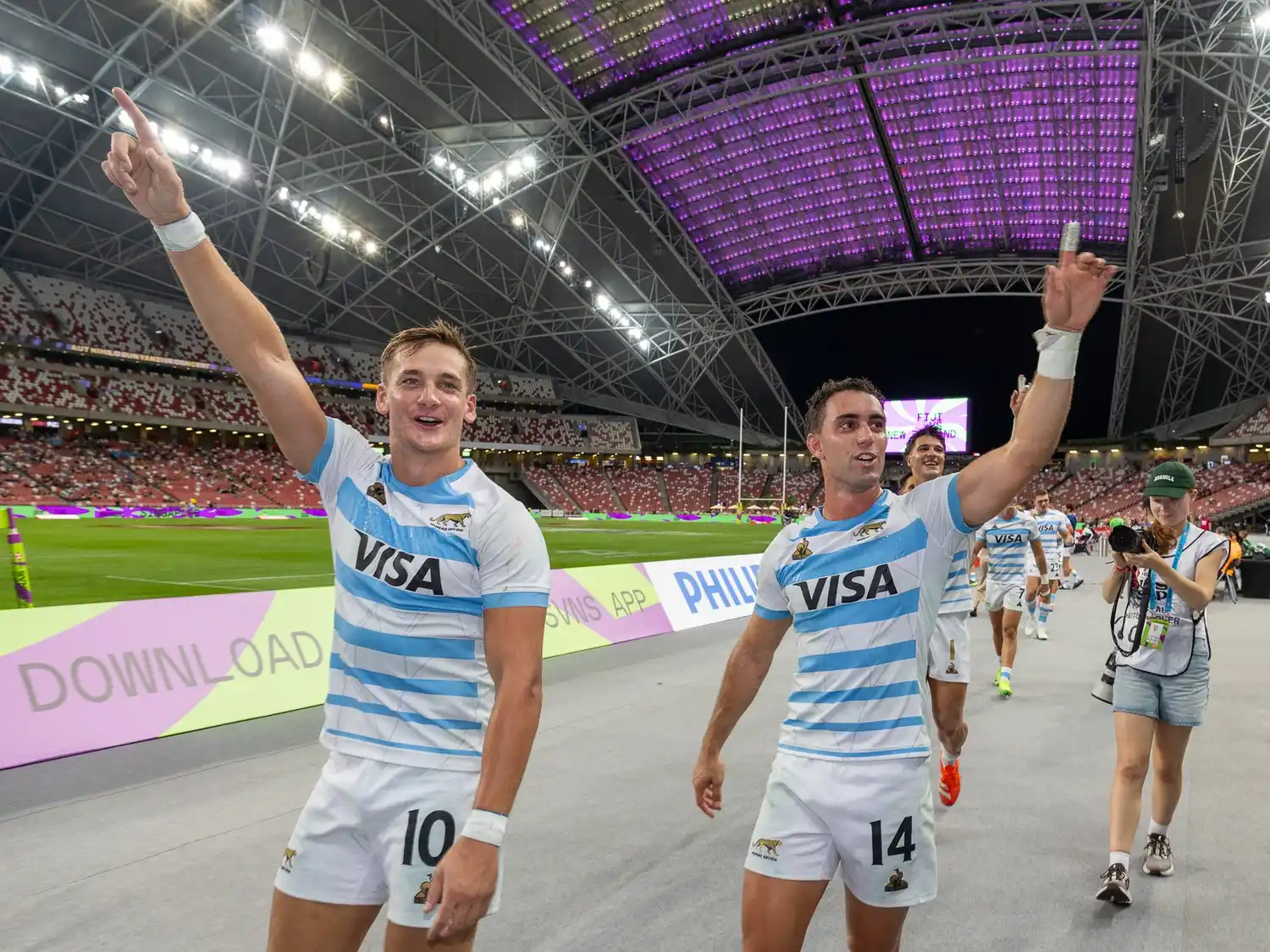 Los Pumas llegaron a las semifinales y se consagraron