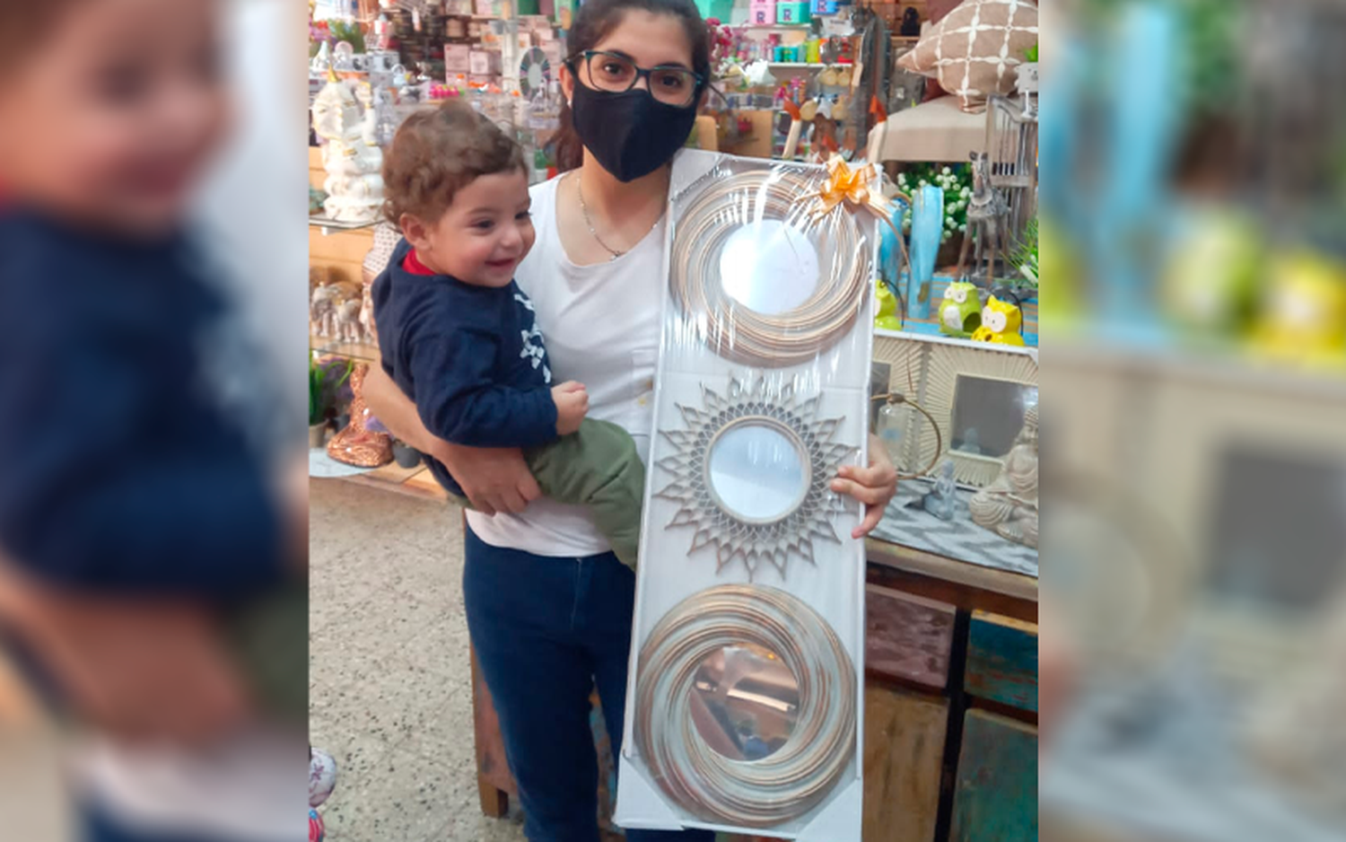 Andre Burgueño pasó por su premio de La Bomba