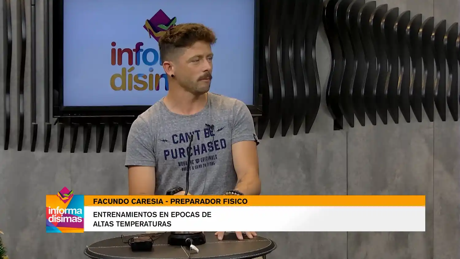 Facundo Caresia en Informadísimas