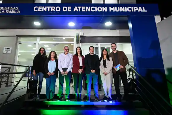 Malvinas Argentinas: Nardini puso en marcha el nuevo Centro de Atención Municipal (CAM) en la localidad de Grand Bourg