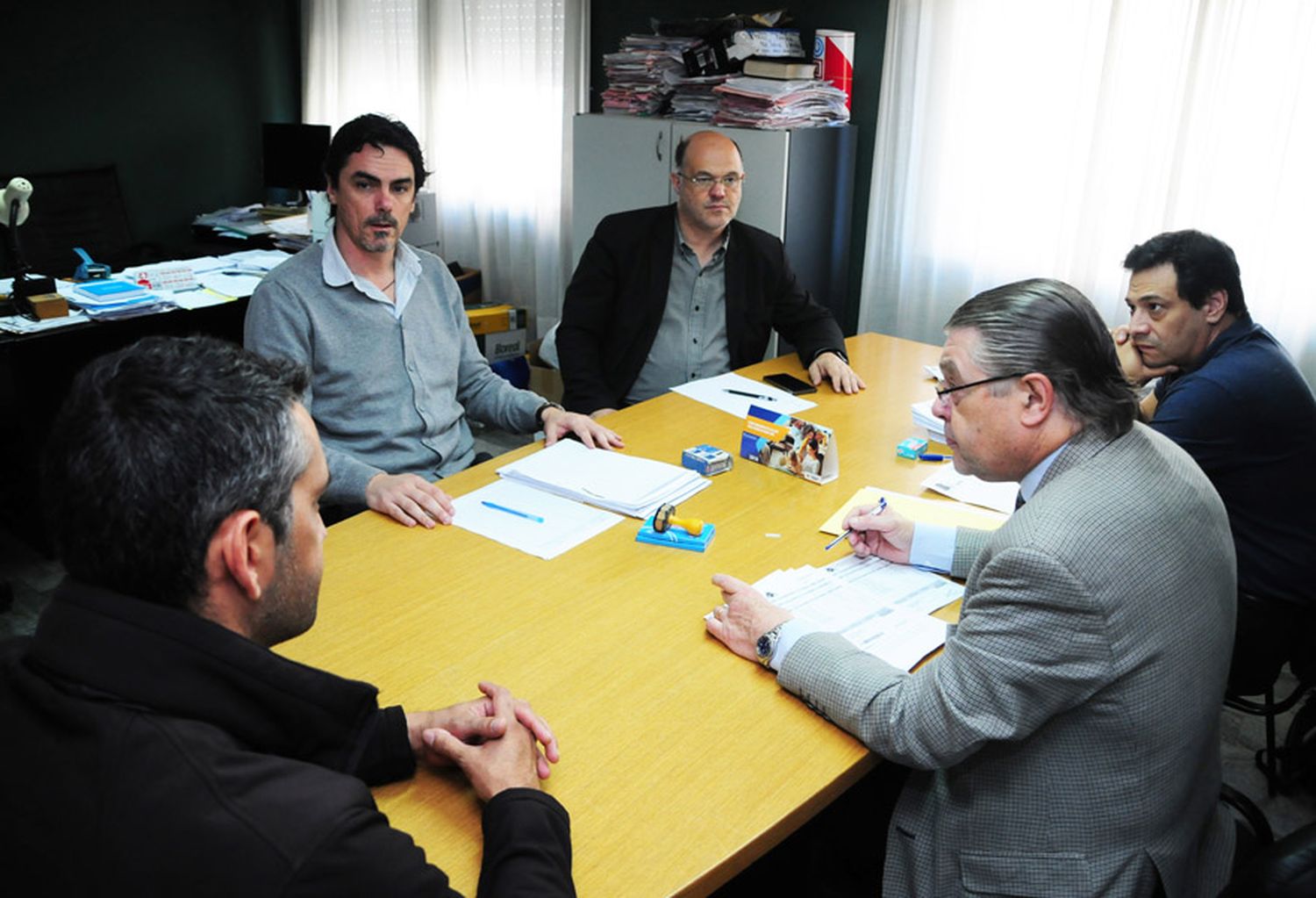 Los trabajadores rubricaron  ayer en el ministerio su desvinculación con Renault