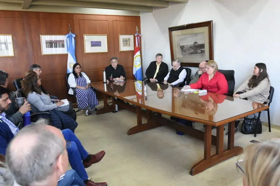 El Intendente se reunió con representantes de iglesias e instituciones sociales