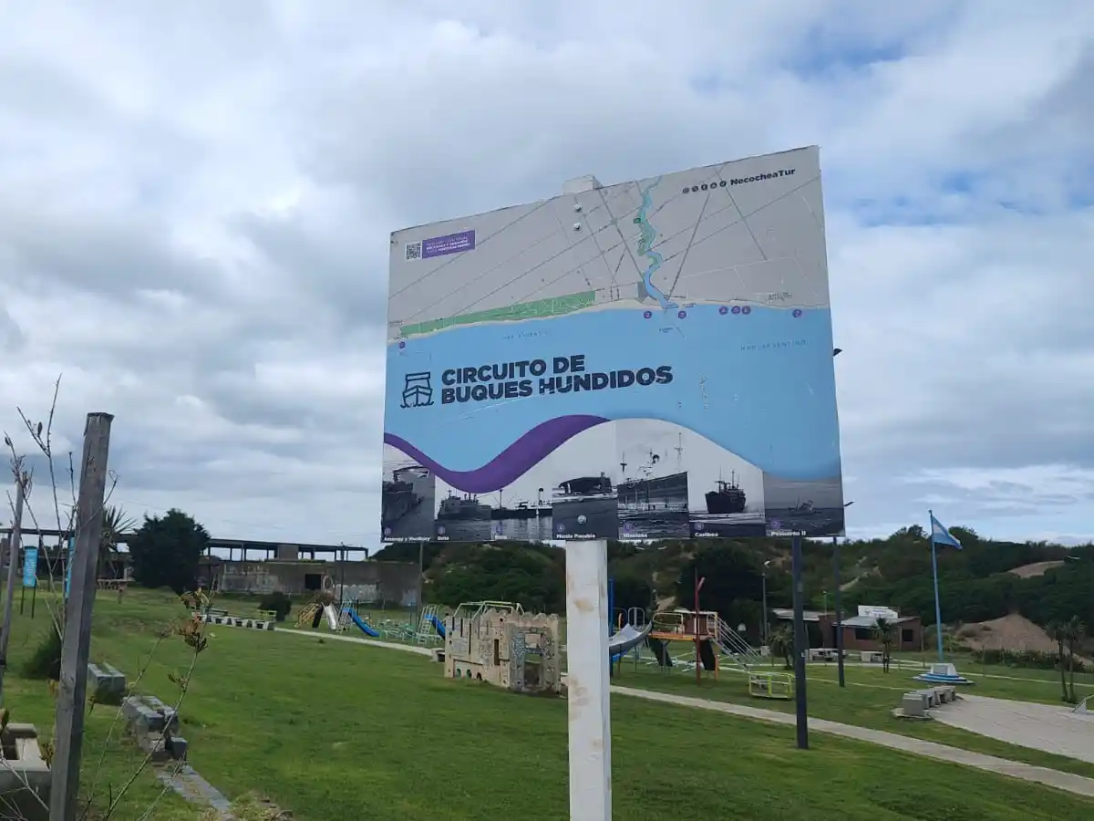 Turismo invita a recorrer el circuito de buques hundidos