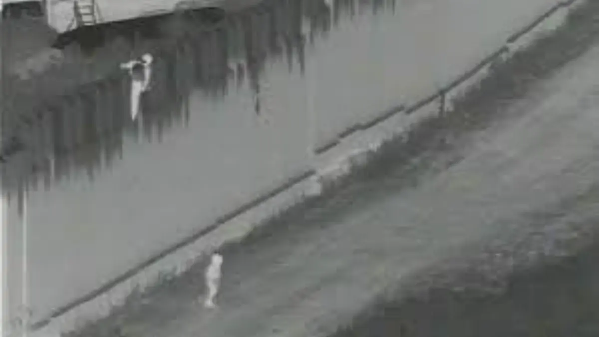 ¿MIGRACIÓN EXTREMA? Sujeto deja caer a un niño de 4 años desde el muro fronterizo para cruzar a EE.UU. (+ Video)