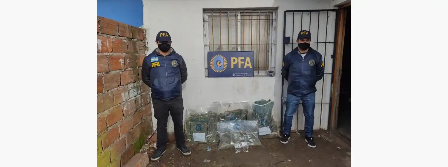 Doce allanamientos anti droga: cinco detenidos y 6 kilos de marihuana incautados